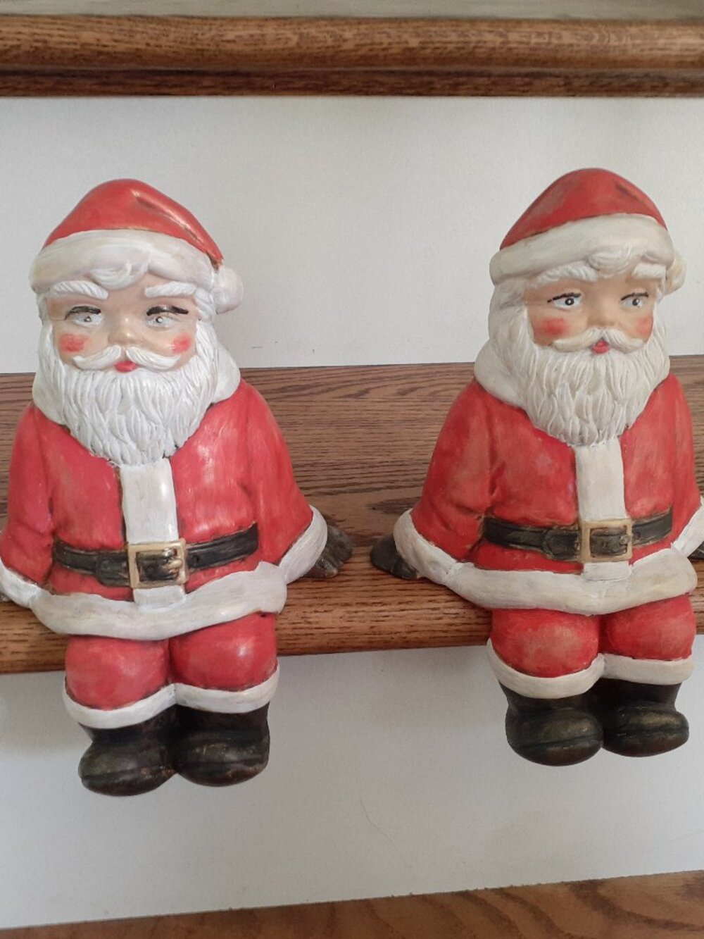 Santa Christmas ceramic Figurines Decorations